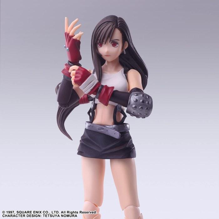 Final Fantasy VII Bring Arts <Tifa Lockhart> PVC Painted Action Figure, Black