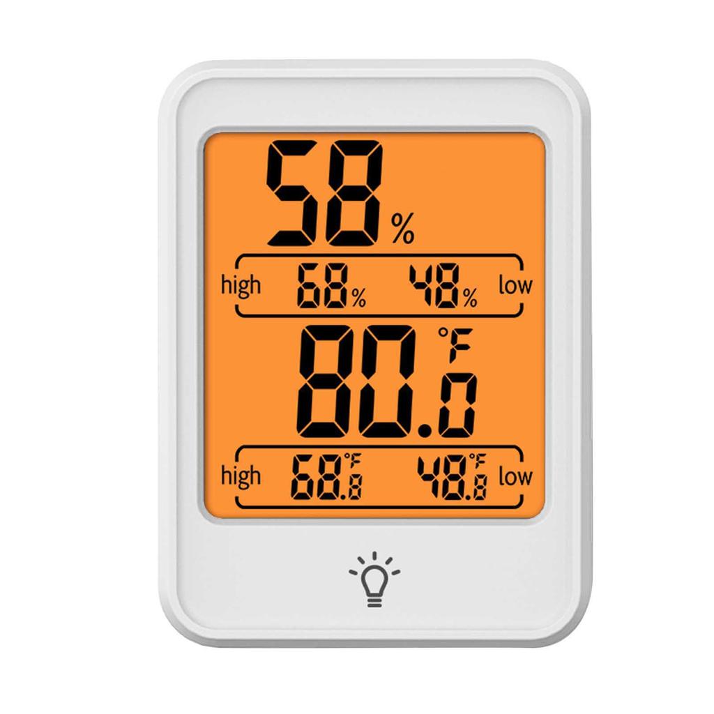 Digital Thermometer Hygrometer Clear Display High Accuracy Indoor Electronic Temperature Humidity