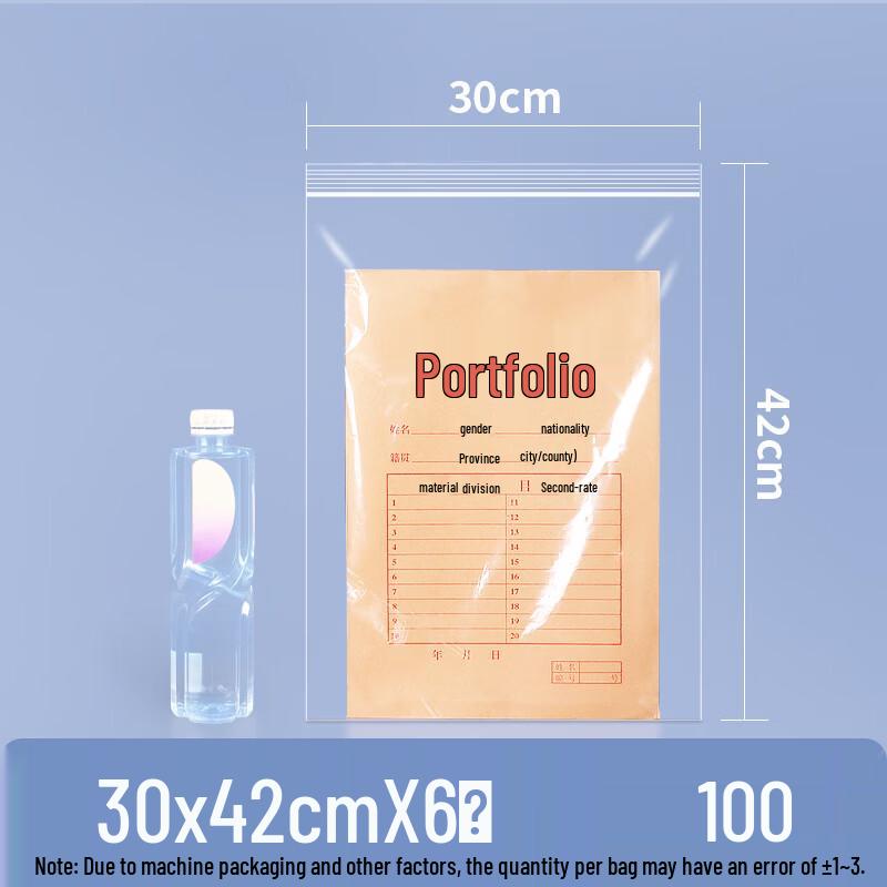 Transparent Resealable Food Storage Bags