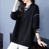 Frühlings- und Herbst-Sweatshirts im chinesischen Stil Damen-Pullover Lässige Sweatshirts Oberteile Weiblich