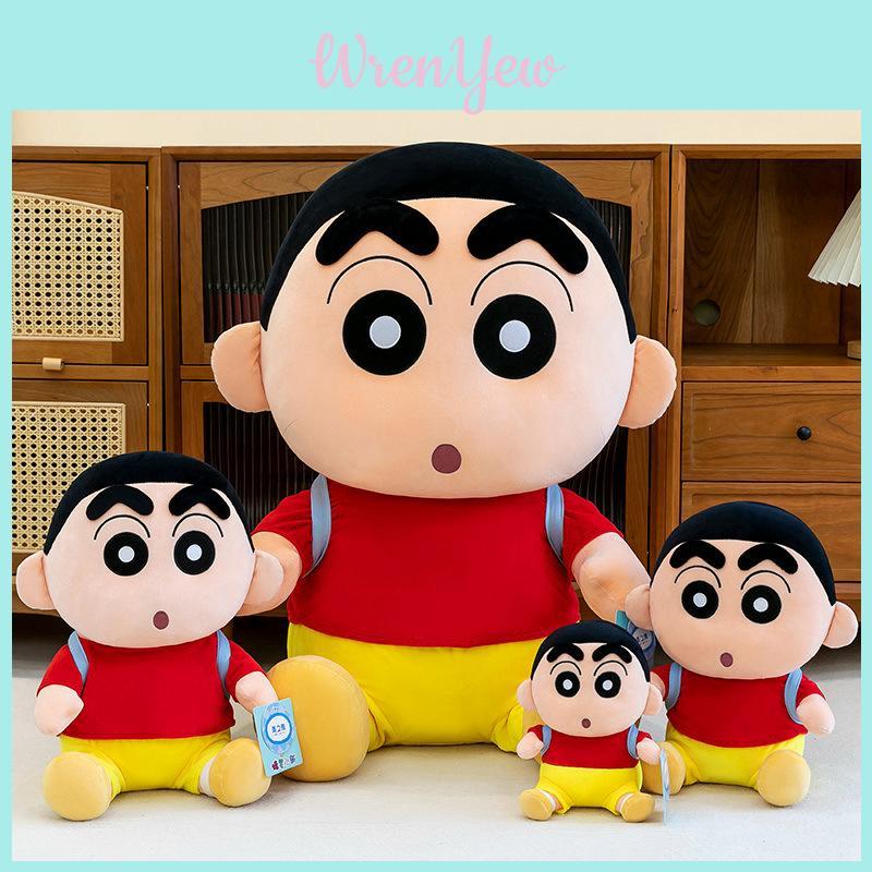 Peluche di Crayon Shinchan con Imbottitura in Cotone PP per Decorazione Camera dei Bambini Regalo Personaggi Speciali Inclusi