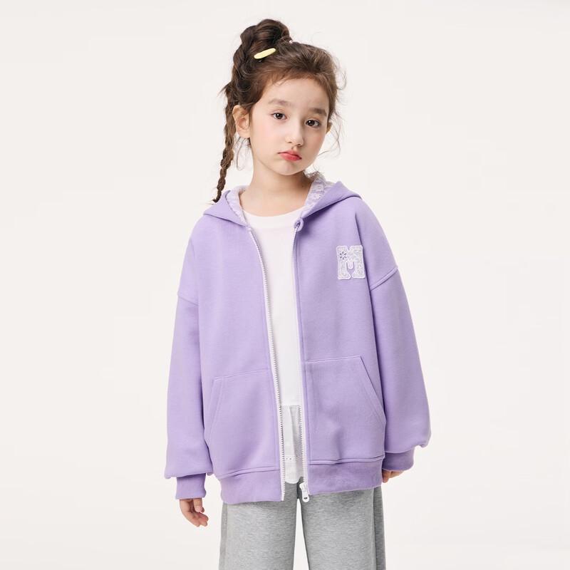Little Yinman Girls  Hooded Sweatshirt with Back Lace Bow 150
