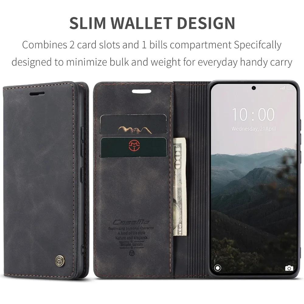 Hülle für Xiaomi 13 14T Pro POCO X6 Redmi Note 13 K40 4G 5G Lederständer Kartenhalter Taschenständer Flip Magnetständer Flip Vollständige Telefonabdeckung