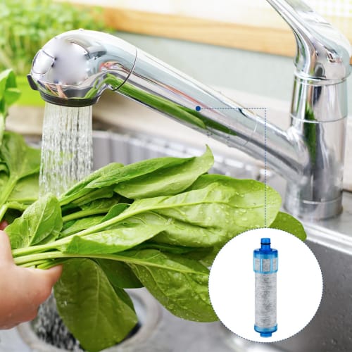 JF-21 Replacement Water Purification Cartridges (Set of 3) Compatible with JF-20 and JF-22 All-in-One Faucets, Antibacterial, High Chlorine Removal