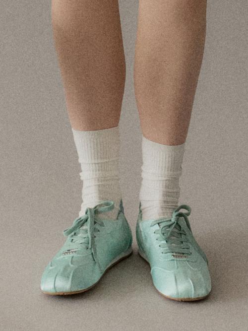 [OMNIPOTENT] Satin Sneakers Mint omnssmt 230