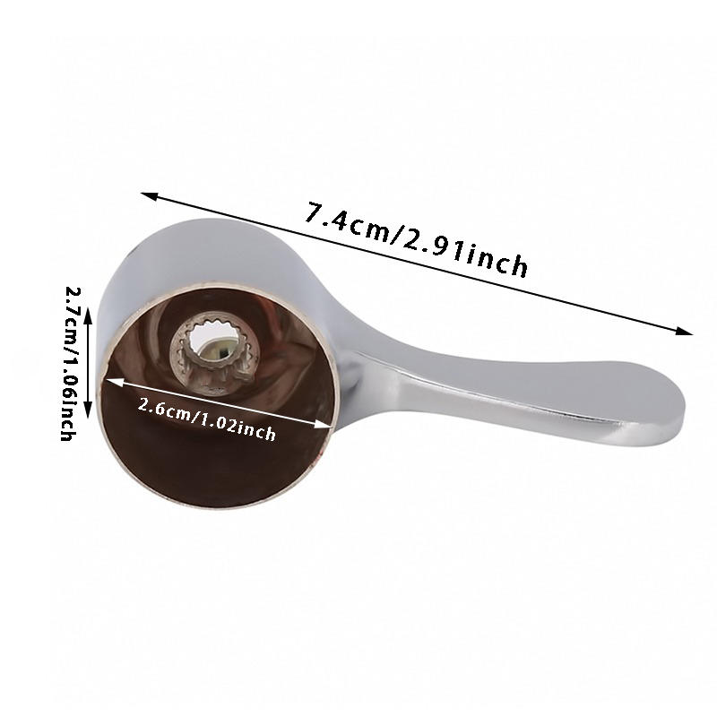 Faucet Handle Replacement for Washing Machine and Mop Sink Small Faucet Sturdy Metal Alloy Control Handle Home Laundry and Bathroom Use