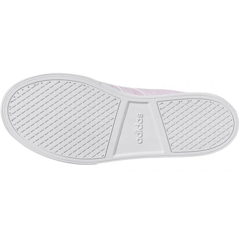 Adidas Daily 2.0 Comfortable Soft Non-Slip Durable Low-Top Skate Shoes Women Sneakers Pink White F34740