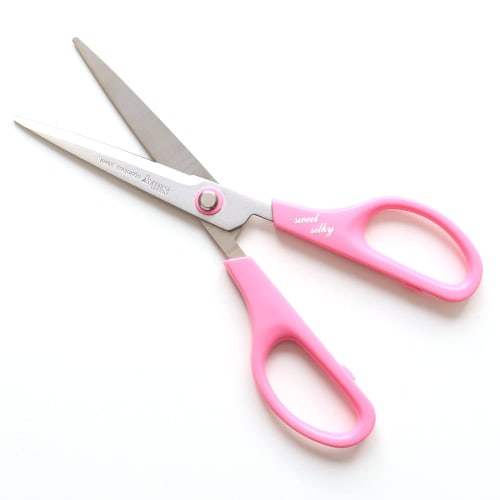 Misuzu Sweet Silky Paper and Fabric Scissors, 170mm, FMS887-P