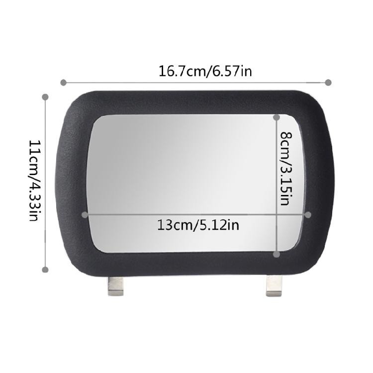 Auto Accessory Car Cosmetic Glass Sunvisor Glass Makeup Vanity Glass