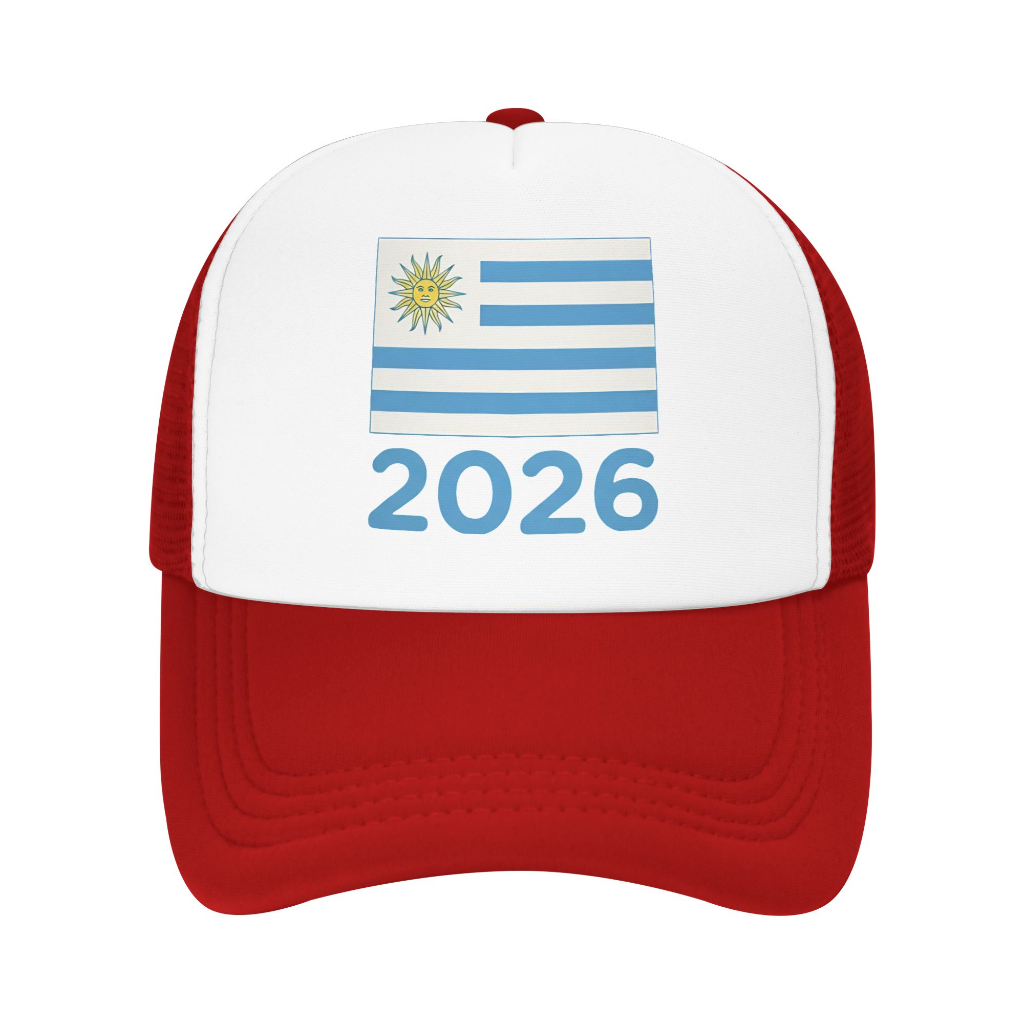 Uruguay Flag Soccer Uruguay Sun Hats Baseball Cap Spring Trucker Hat SunProof Snapback Cap FeUnisex Unisex Baseball Caps One Size