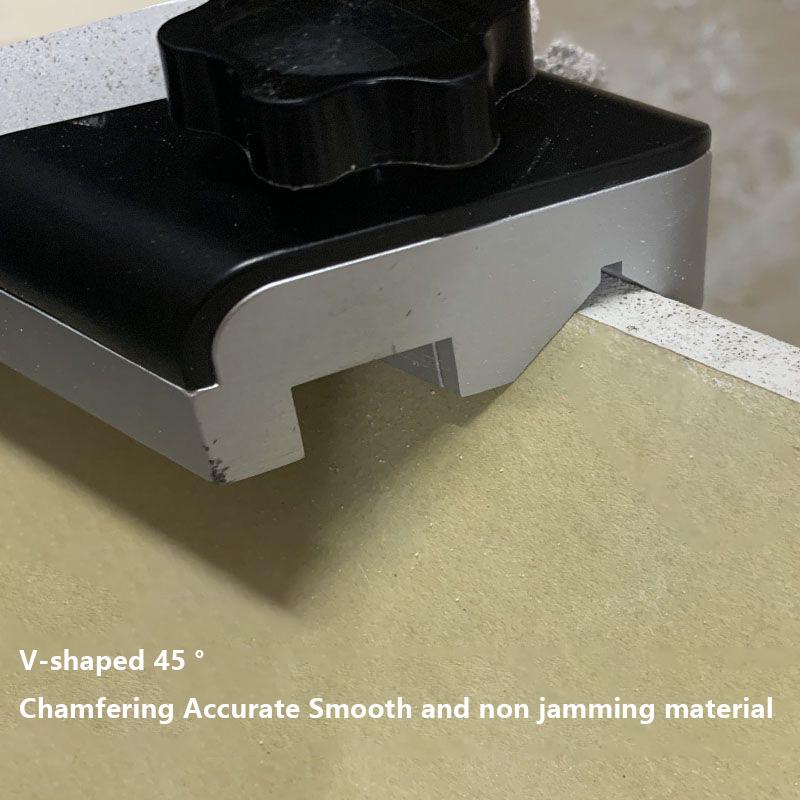 

Gypsum Board V-Shaped Chamfer Bevel Double Groove 45 Degree Trimming Tool Board Planer Manual Gypsum Right Angle Tool Woodworkin ONE SIZE