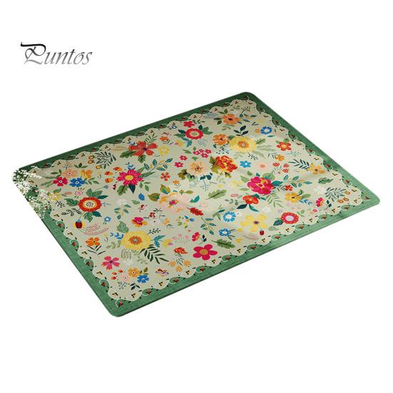 Rohož Koupelnová Podložka Rychloabsorpční Květinový potisk Rychleschnoucí Rozsivek Bahno Protiskluzový Spodní vstupní Koberec Víceúčelový Koberec do vany Sprchový dřez Kuchyňský koberec