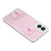 For Samsung Galaxy S25 Edge TPU Case WANLONFENG AW Series PVC Butterfly Epoxy Phone Cover with HD Film