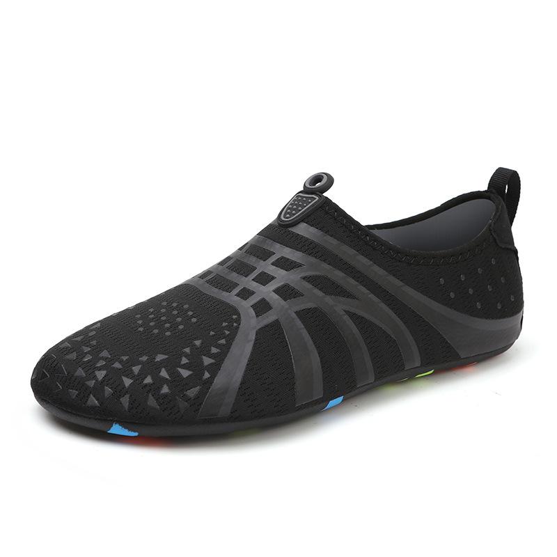 Beach creek shoes men's and women's wading shoes fishing shoes yoga fitness breathability gradual change color floor socks large size