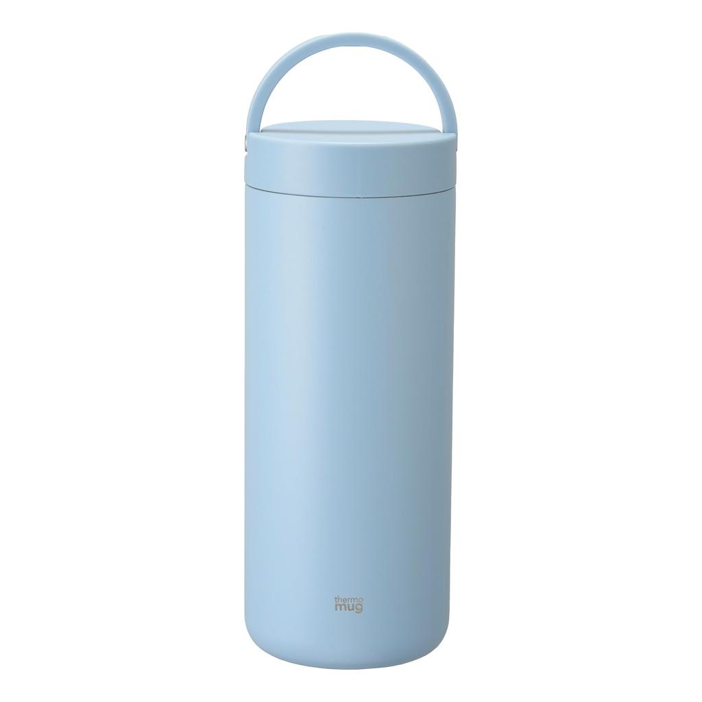 Thermo Mug Stainless Steel Lantern Serenity Bottle, 600ml, Blue, LB24-60