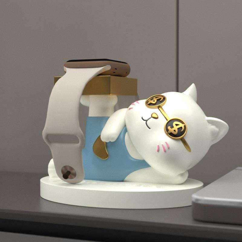 Charging Stand for Apple & Huawei Watches: Apple Watch, iWatch 8 - Creative Support Base & Ornament