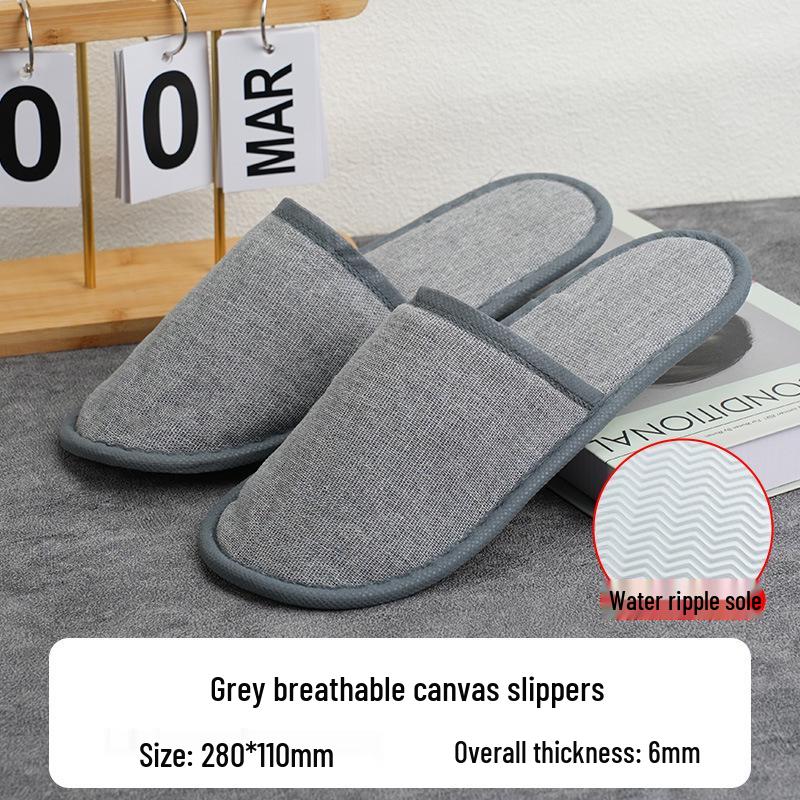 Coral Fleece Non-Slip Slippers for Hotels and Homestays