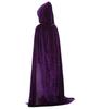 Pelerină de Halloween din catifea pentru copii și adulți - Pelerină costum cosplay de vrăjitoare sau secerător