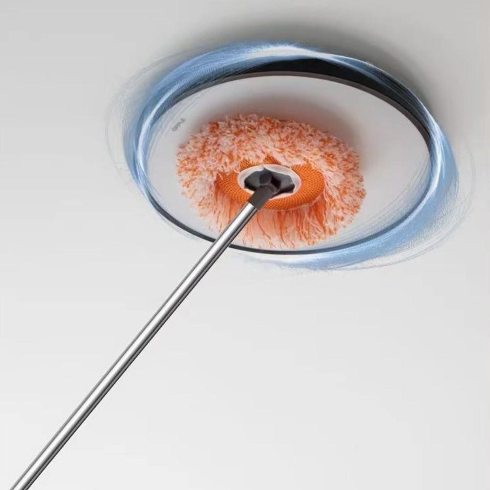 Freely Retractable Sunflower Mop Long Extended Handle Dust Mop Floor Scrubber  Ceiling Cleaning