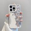Simple Romantic Flower Sea Sweet Phone Case For IPhone 17E Air 16E 17 16 15 Plus 14 13 12 11 Pro Max Anti Drop Protective Cover