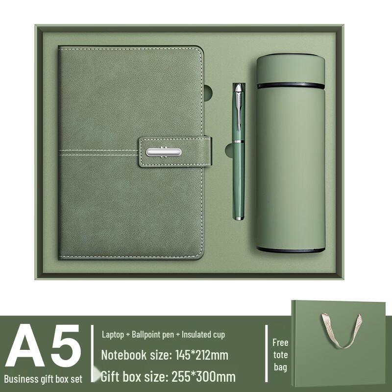Junshi 17 HX Thermos & Notebook Business Gift Set Cup + Notebook
