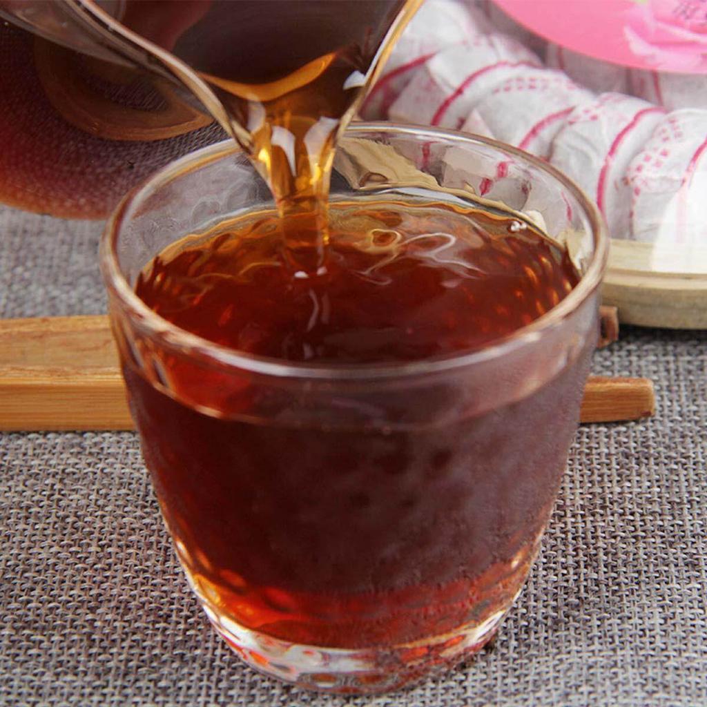 Ripe Puer Mini Tuocha 200g Rose Black Tea Health Care