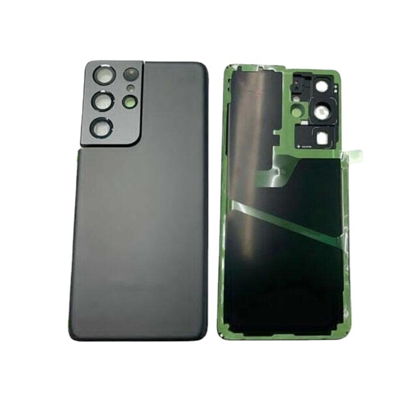 Für Samsung Galaxy S21 Ultra G998 Gehäuse Rückseite Akku-Rückseite Hinten + Kameraobjektiv Ersatz Reparaturteile