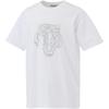 Onitsuka Tiger Printed Round Neck Pullover Drop Shoulder Short Sleeve T-Shirt Unisex T-Shirts White 2183B455-100