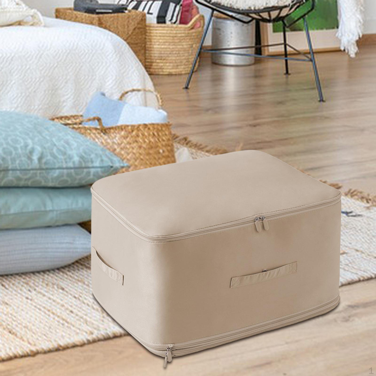 

Компактное решение для хранения одежды и постельных принадлежностей бежевый