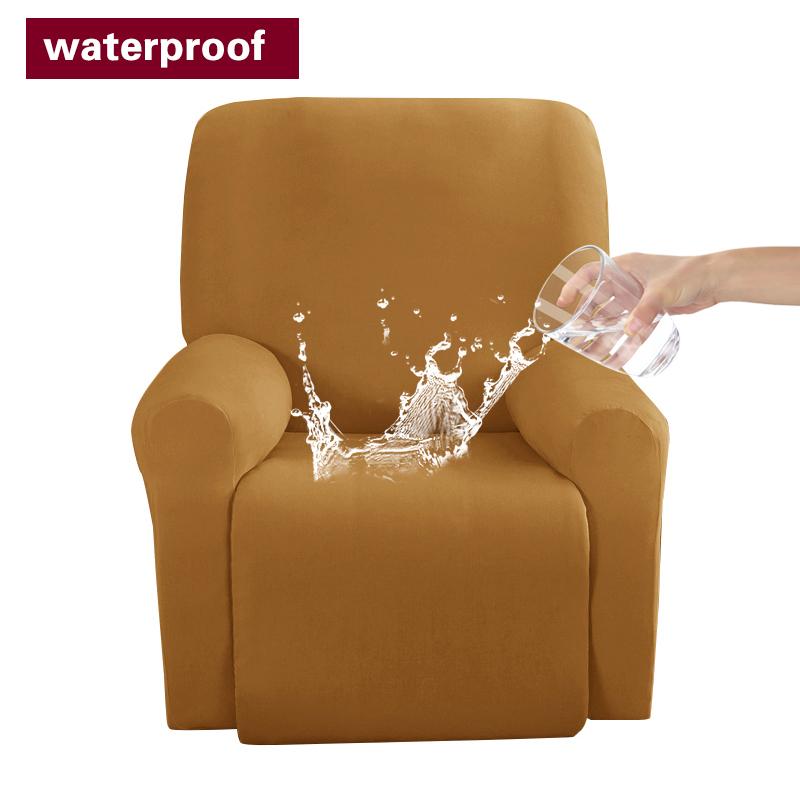 Water-Repellent Split Recliner Chair Cover Elastic Armchair Cover Single/Loveseat/ Sofa Non-Slip Sofa Covers For Living Room
