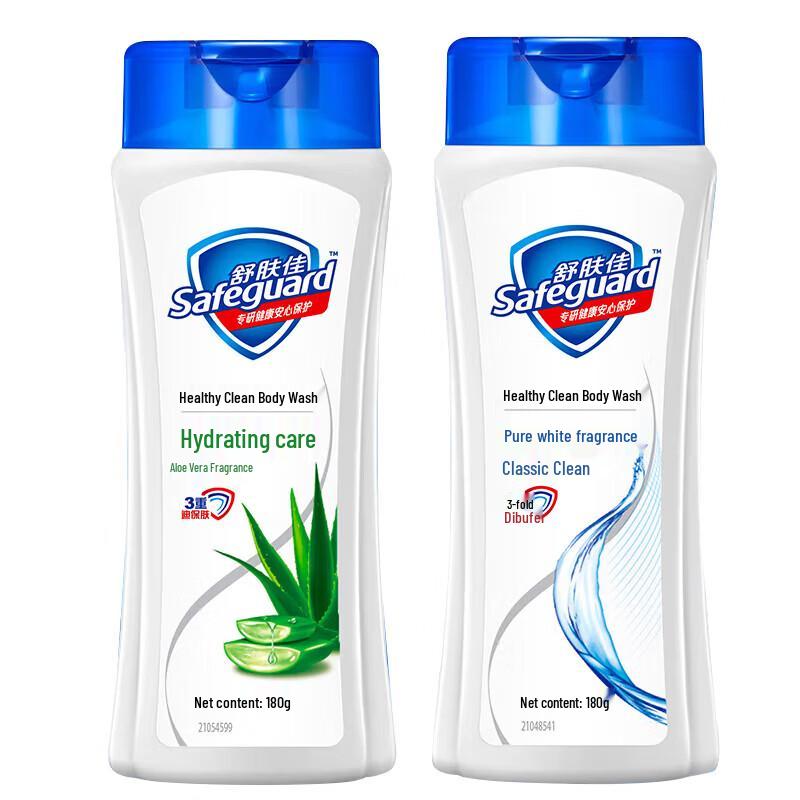 Safeguard Classic Moisturizing Shower Gel (Pure White & Aloe)