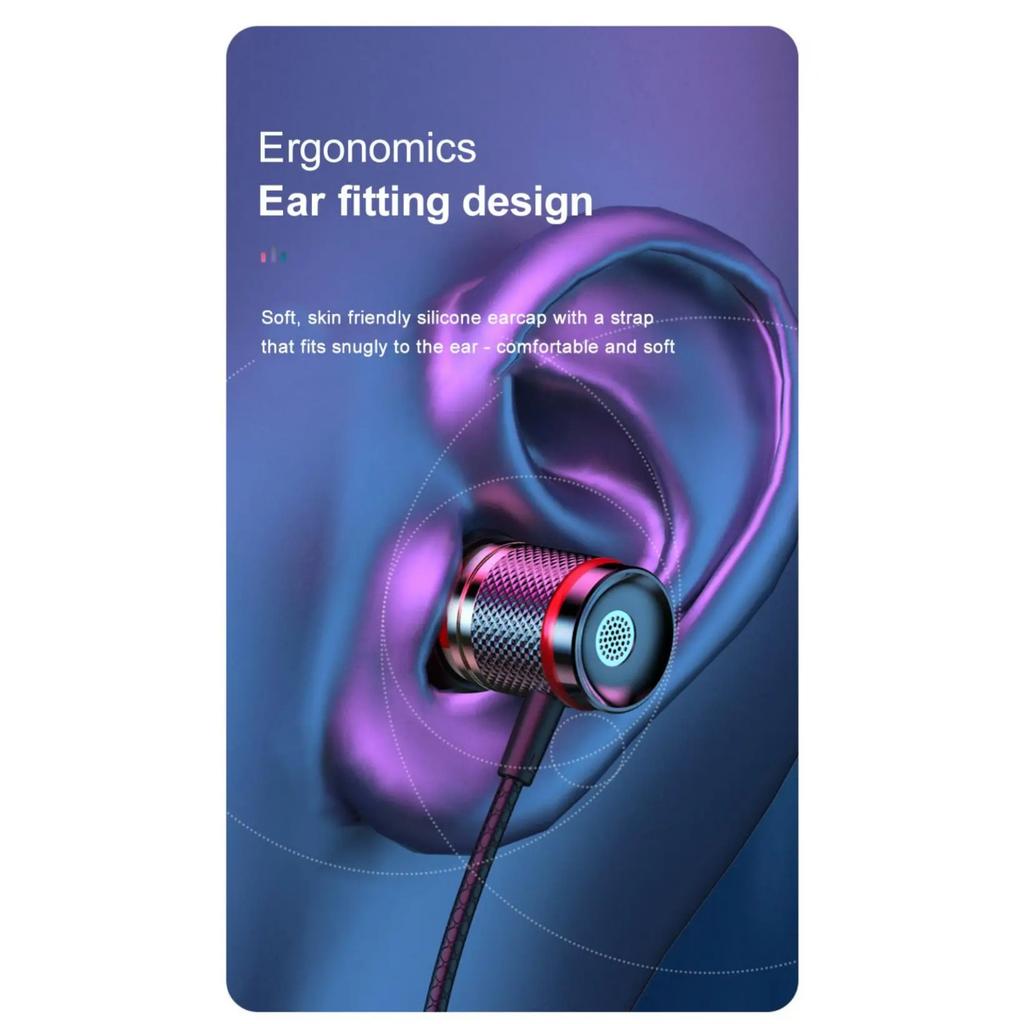 Wired Headphones DAC Type-C 3.5mm Headset 9D Bass Stereo Earbuds In-Ear Handsfree Earphones for S20 S10 POCO