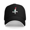 Palestine Flag Map Sticker Baseball Cap Casual Snapback Peaked Cap Unisex Sandwich Caps Sun Visor Bucket Hat Golf Hats