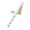 50pcs Christmas Tree Honeycomb Paper Straws Holiday Straws With Green Tree And Gold Star Perfect For Holiday Celebrations