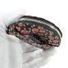 Indenya Inden Coin Purse Deerskin Kaguwa Rose Petite Black X White Pink Lacquer 8401