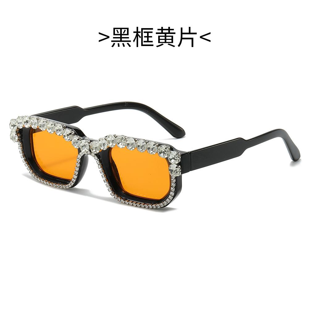 Square Sunglasses For Women & Men  Colorful Diamond-Studded Fall New Arrivals Trendy Glasses & Shades