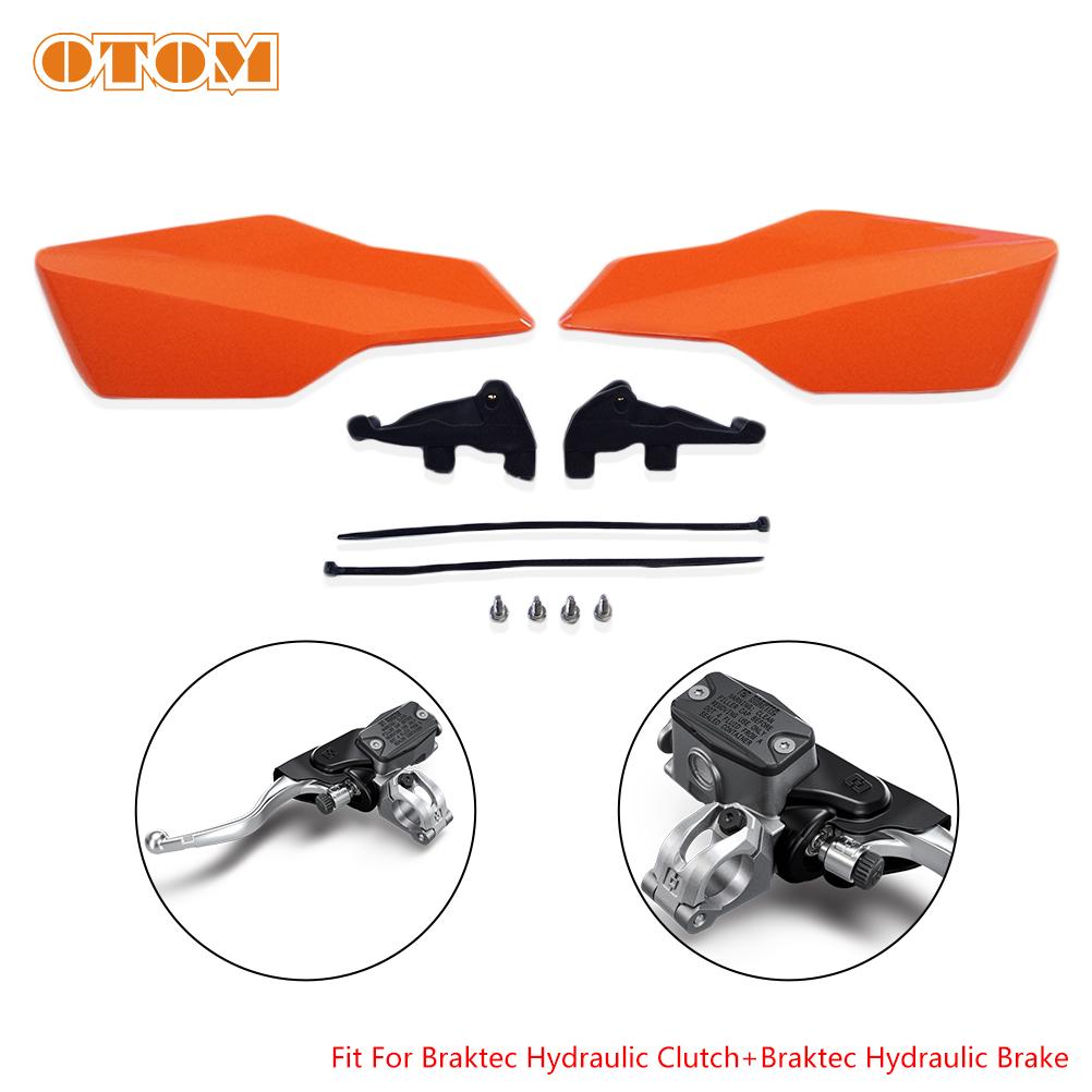 OTOM Motorcycle Handguard Hand Guards Protector For KTM HUSQVARNA Brembo Braktec Hydraulic Clutch Brake SXF XCF FC TE ECF