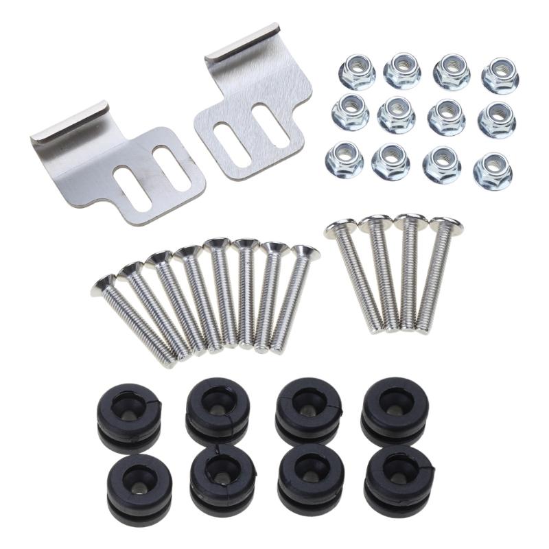 Motorcycle Side Luggage Case Fastener Trunk Pannier Screw Lock Support Bars