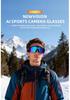 Q01 AI Smart Glasses with UV Protection: Photochromic Lenses, 800W Photo/Video, Image Stabilization, Call Function for Outdoor Sports