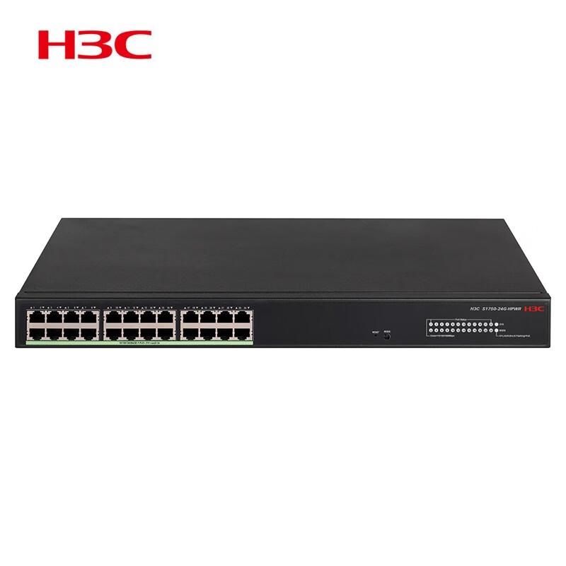 

H3C S1750-24G-HPWR 24-Port Gigabit Web-Managed PoE Switch