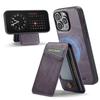 FIERRE SHANN 025 Style For iPhone 16 Pro Case Leather+TPU Detachable Card Slots Phone Cover