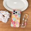 Colorful Plaid 3D Flower Case for iPhone 17, 16 Pro Max, and 15 Pro