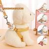 New Stylish and Practical Vest and Leash Set for Your Furry Friend. Ideal for Daily Wear and Special Occasions, These Eye-catchi