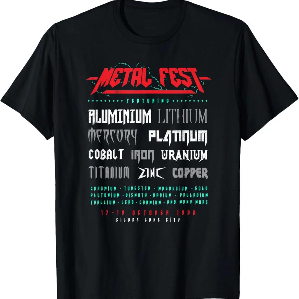 Lustiges Metal-Fest-Wortspiel T-Shirt