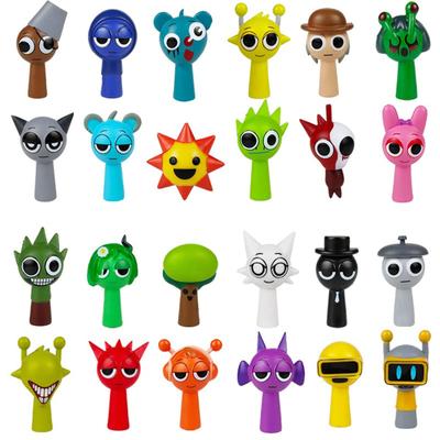 Sada 24 figurek Splunky (4-5 cm) Mini Splunky Sběratelské Hračky Narozeninové Dárky (Sada 24)