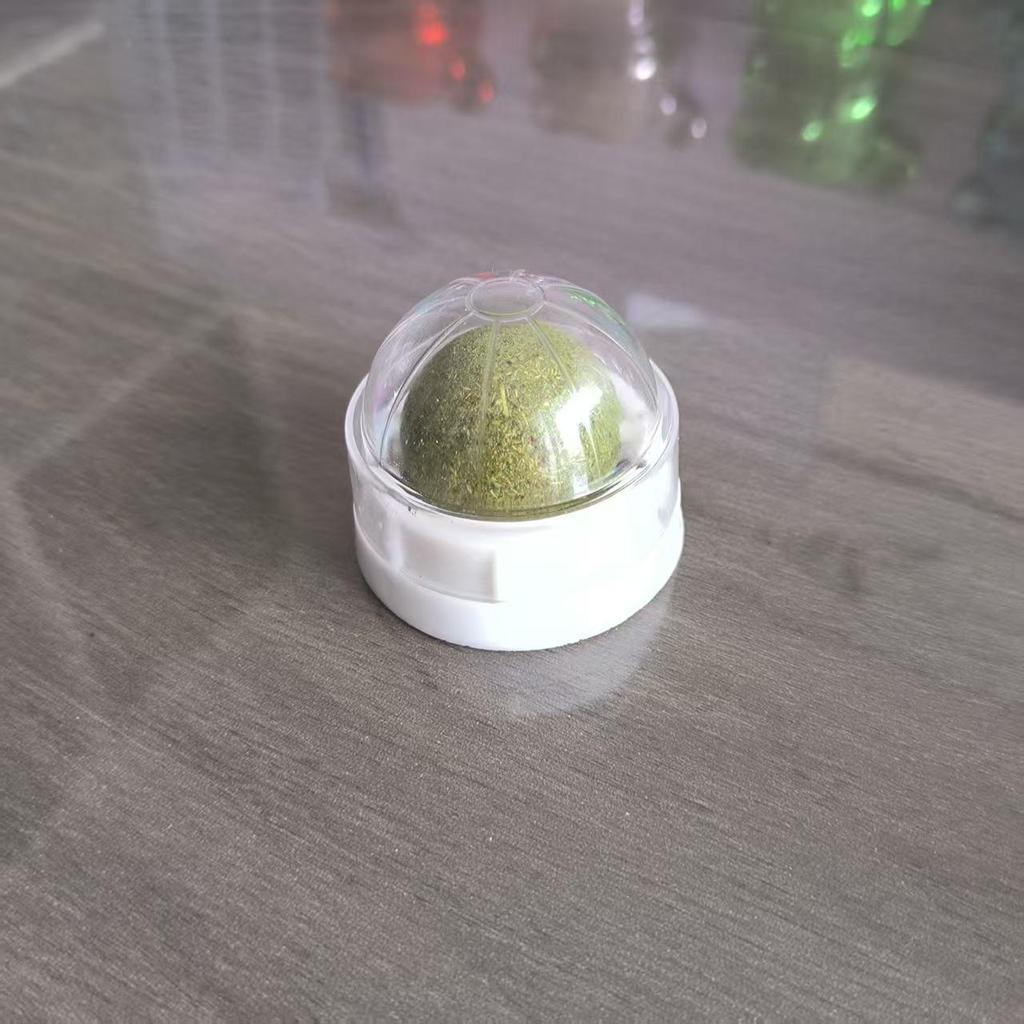 Catnip Ball Toy for Cats: Teething Aid, Bite-Resistant, Boredom Relief, Self-Play, and Lickable Fun