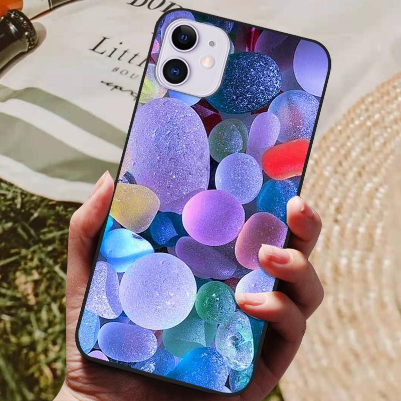 For Apple iPhone 12 pro max Case Silicon Back Cover Phone Case For iPhone 12 Mini pro Max 12Pro Soft Case luxury Fundas Cases