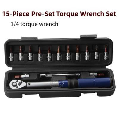 Torque Wrench Multiple Socket Sizes FOR H2 .5-H10 T20-T30 PH1-PH3 WITH 100mm Extension Rod Maintenance Tool