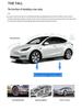 Tesla Model Y/3 Rear Wing: High-Performance Blow-Molded Spoiler for P Version