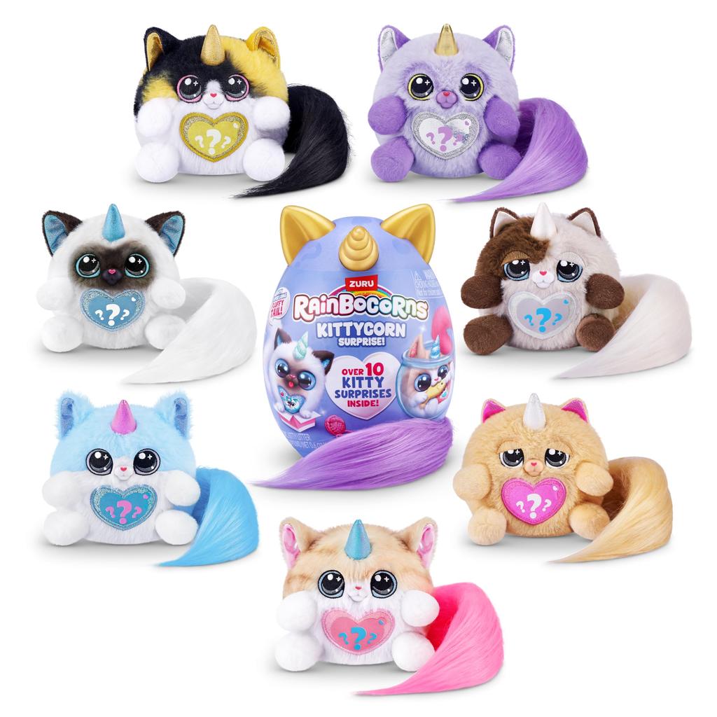 Rainbocorns RAINBOCORN KITTYCORN Series 9 Plush Small Surprise(Maine Coon)